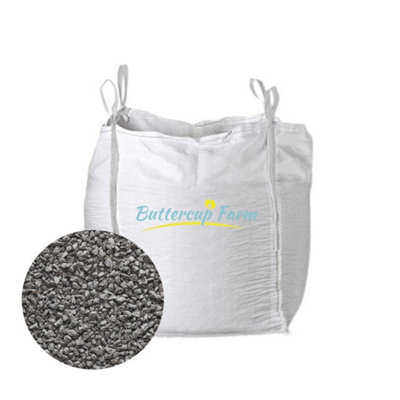Buttercup Farm 10-20mm Granite Silver/grey Chippings Premium Aggregate Bulk Bag850 Kilos from B&Q
