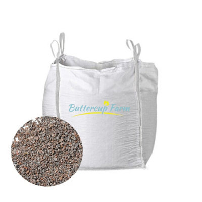 Buttercup Farm Horticultural Grit And SandWashed Lime Free Granite GritPremium Aggregate Bulk Bag850 Kilos from B&Q
