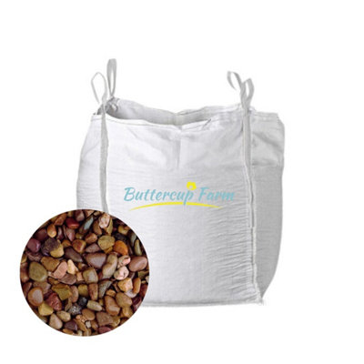 Buttercup Farm Brown & CreamPremium Aggregate Bulk Bag850 Kilos from B&Q