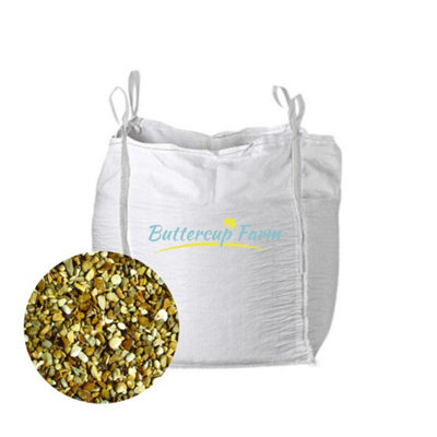 Buttercup Farm Golden GravelPremium Aggregate Bulk Bag850 Kilos from B&Q