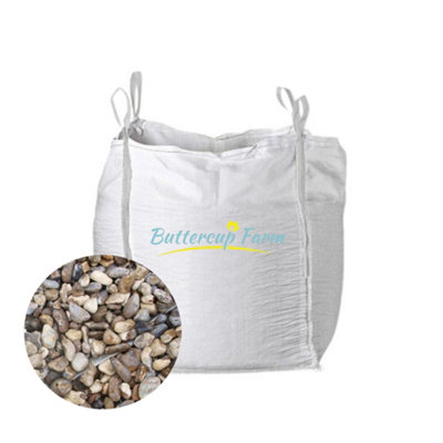 Buttercup Farm Oyster PearlPremium Aggregate Bulk Bag850 Kilos from B&Q