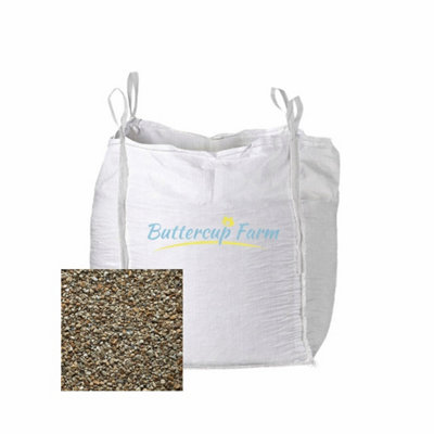 Buttercup Farm ChippingsGold Stone10-20mmPremium Aggregate Bulk Bag850 Kilos from B&Q