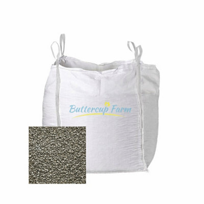 Buttercup Farm Grey Limestone Chippings10-20mmPremium Aggregate Bulk Bag850 Kilos from B&Q