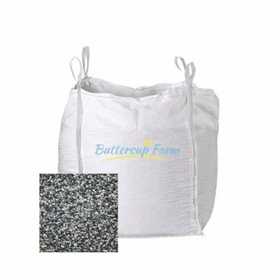 Buttercup Farm Gravel Grey And White Chippings16-32mmPremium Aggregate Bulk Bag850 Kilos from B&Q