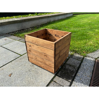 B&Q -  Multi Pack Of 3Large Open Berwick PlanterL39 X W39 X H38 CmFully Assembled