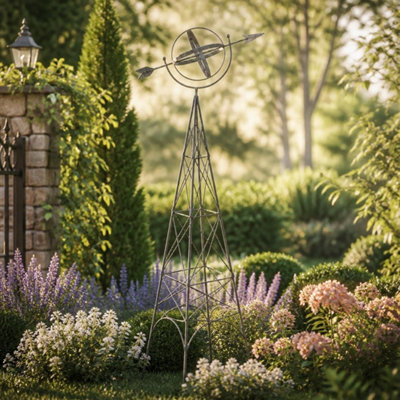 B&Q -  146Cm Weather VaneMetalL35 X W52 X H146 Cm