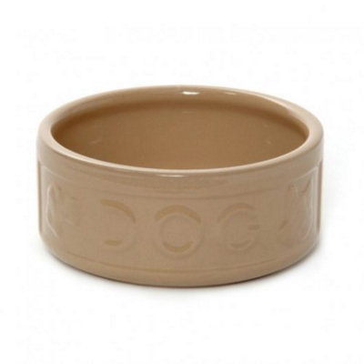 Mason Cash All Cane Lettered Dog Bowl 25Cm (10") from B&Q