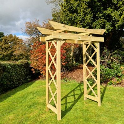 Churnet Valley Garden Furniture Ltd Churnet Valley Garden Furniture Tokyo Arch 4Ft