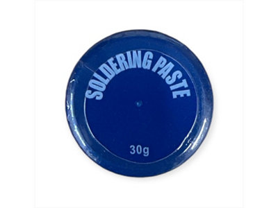 Solder Flux Paste Tin-Prevents Dry Joints & Oxidation 30G from B&Q