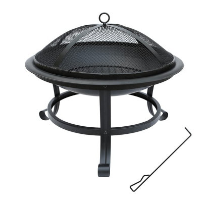 AAMEN Garden Round Outdoor Firepit The Perfect Addition To Any Outdoor Space