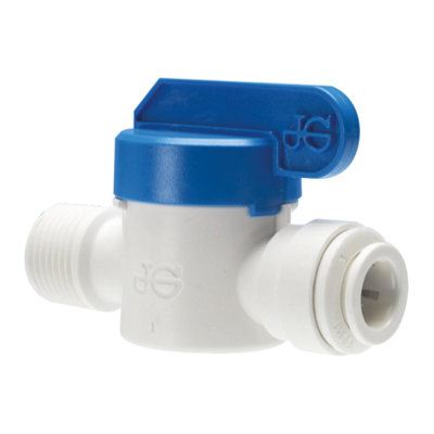 B&Q -  Speedfit Push-Fit Male Shut-Off Valve 3/8 OdPack Of 5 For Leak-Free Connections