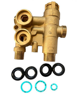 Baxi Main Potterton Diverter 3 Way Valve 7224764 5132456 Without Bypass from B&Q