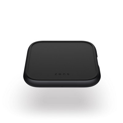 Zens Single Wireless Charger W/wall Charger Black from B&Q