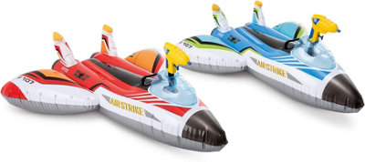 Pack Of 2 Intex Water Gun Plane Ride-On from B&Q