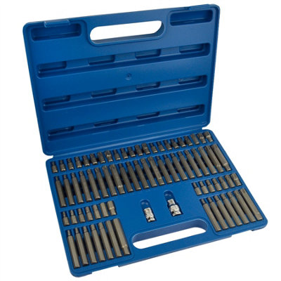 74pc Hex (Allen), Star (Torx), Spline, Tamperproof & Ribe Bit Socket ...