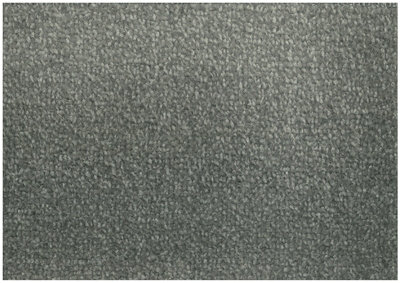 75 Tromso Grey Action Backing Carpet, 9.5mm Twist Pile Carpet, Heavy Duty Carpet for Home-1m(3'3") X 4m(13'1")-4m²