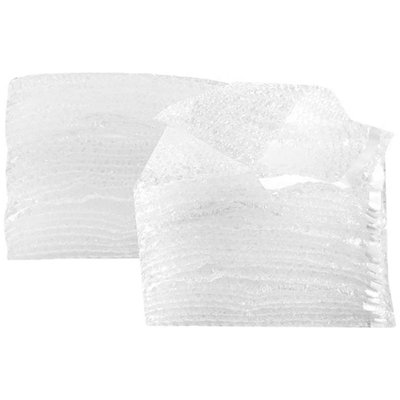750 x BP1 (100 x 135mm) Clear Plastic Plain Self Seal Bubble Pouches Mailing Shipping Bags