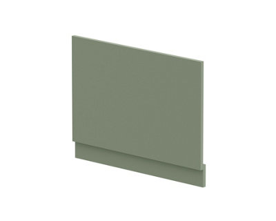 750mm Bath MDF End Panel & Plinth - Satin Green