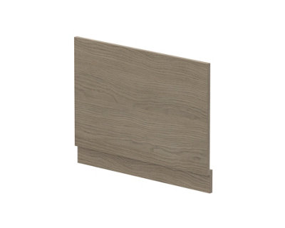750mm Bath MFC End Panel & Plinth - Woodgrain Solace Oak Price Comparisons | Compare The Build