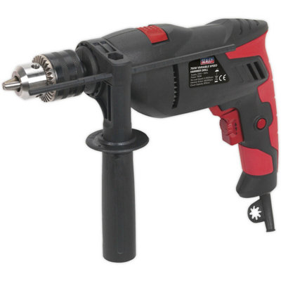 750W Heavy Duty Hammer Drill - 13mm Chuck - Variable Speed - Reverse ...