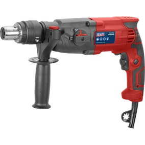 750W SDS Plus Rotary Hammer Drill - Variable Speed Control - Double Chuck