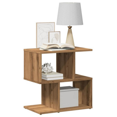 Berkfield Bedside Cabinet Artisan Oak 50X30X51.5 Cm Engineered Wood from B&Q