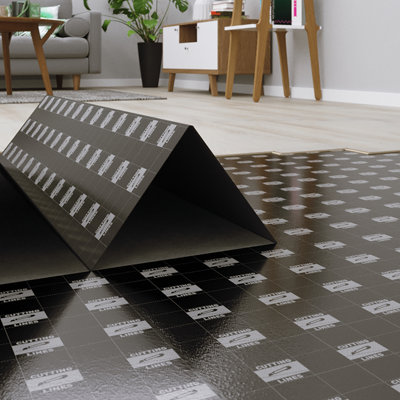 Shop underlay and flooring preparation.