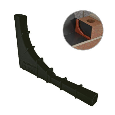  - 25 X Blue/black Brick Tunnel Weep VentsInvisible Cavity Wall Water Outlet