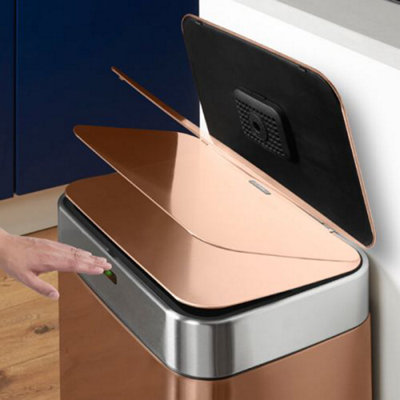 75L Rectangular Sensor Bin Copper - 3