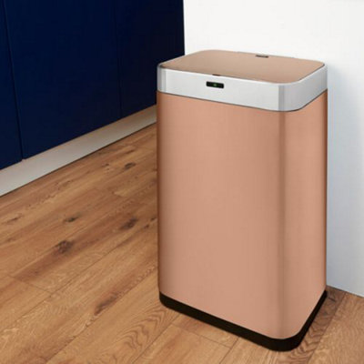 75L Rectangular Sensor Bin Copper - 5