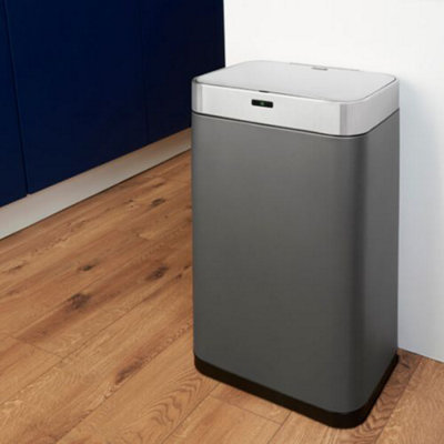 75L Rectangular Sensor Bin Titanium - 5