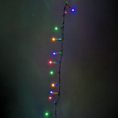 75m 3000 LED TreeBrights Christmas String Lights with Timer in Multi ...