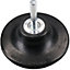 75mm (3in) Quick Change Rubber Backing Pad Holder With 6.35mm Arbor Roloc