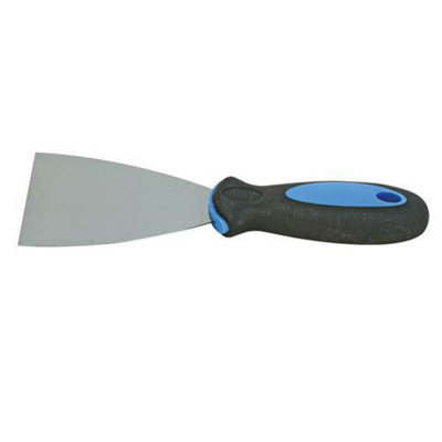 2 in. Flexible Stainless Steel Soft Grip Paint Scraper & Knife