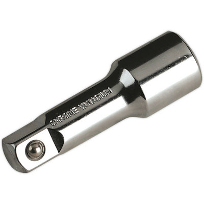 75mm Forged Steel Extension Bar with Spring-Ball Retainer for 1/2" Drive Tools