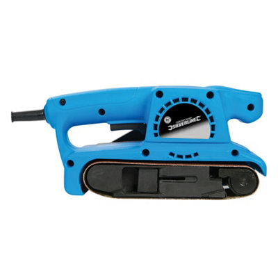 75mm Handheld Tracking Belt Sander 730W Electric Power Sanding Polishing Grinder