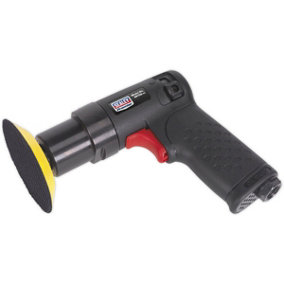 75mm Lightweight Mini Air Polisher - 1/4" BSP Inlet - Adjustable 2000 to 6000rpm