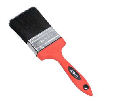 75mm Paint Brush No Bristle Loss with Soft Grip Handle Painting Decorating 3pk