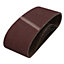75mm x 457mm 80 Grit Medium Abrasive Sanding Belt Sander Discs 5 Pack