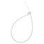 75pc Zip Ties 200mm x 4.5mm White Cable Ties Wrap Wire Lock Ties