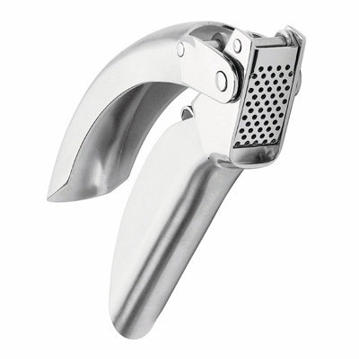 Kuhn Rikon Premium-Quality Epicurean Stainless Steel Garlic Press from B&Q