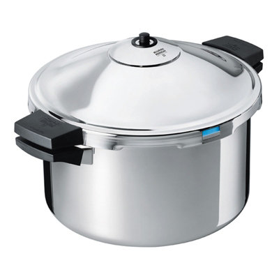 B&Q -  Duromatic Hotel Pressure Cooker With Side Grips28Cm/12L