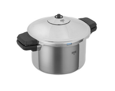 Kuhn Rikon Duromatic Inox Pressure Cooker With Side Grips22Cm/5L from B&Q