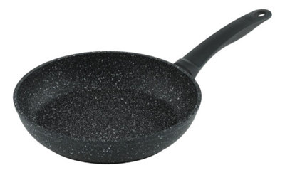 B&Q -  Easy Induction Marble Aluminium Non-Stick Induction Frying Pan28Cm