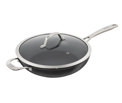 Kuhn Rikon Unisex Black Easy Pro Aluminium Non-Stick Induction Saute Pan, In 28Cm - Image 2