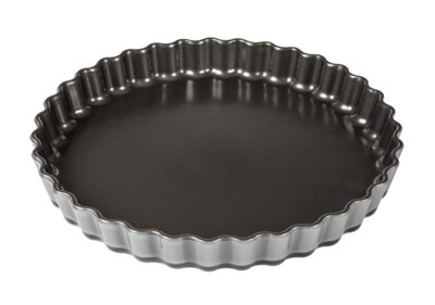 Kuhn Rikon Unisex Grey Easy Glass Non-Stick Quiche/Tart Dish, 27Cm/1.3L In - Image 2