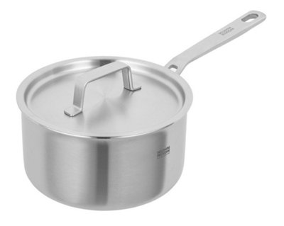 Kuhn Rikon Culinary Fiveply Stainless Steel Induction Safe Saucepan16Cm/1.7L from B&Q