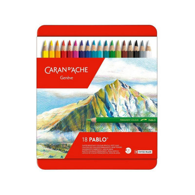 Caran d'Ache Pablo 18 colors set 0666-318 [Japan genuine] - Image 6