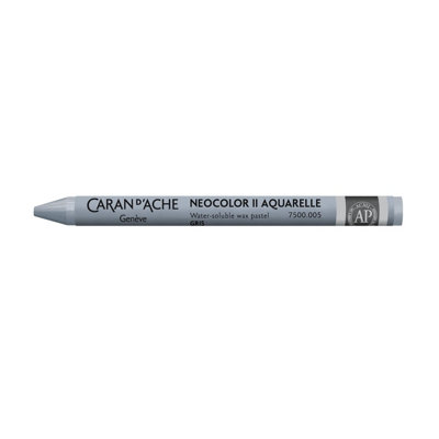 Carand'Ache Caran D'ache Neocolor Ii Water Soluble Wax PastelsArtist Crayon Colour(005 Grey) from B&Q