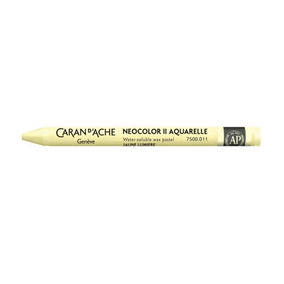 B&Q -  Caran D'ache Neocolor Ii Water Soluble Wax PastelsArtist Crayon Colour(011 Pale Yellow)